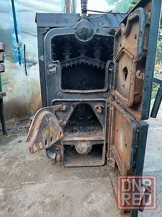 Продам твердотопливный чугунный котел б/у VIADRUS HERCULES U 22 BASIC в отличном рабочем состоянии. Донецк - изображение 4