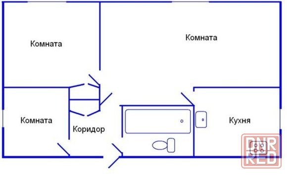 Меняю 3-х комнатную квартиру 3/5 (на Горном - Коммунист), на 2-3 комнатную в Харцызске Харцызск - изображение 12