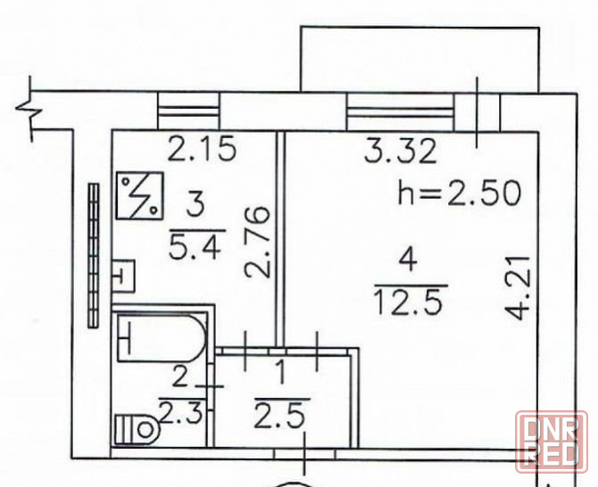 продается 1-к квартира по ул. Щетинина Донецк - изображение 1