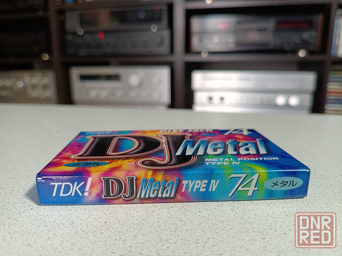 Запечатанная аудиокассета TDK-Disc Jack 74 -Type-IV Metal. Донецк - изображение 3