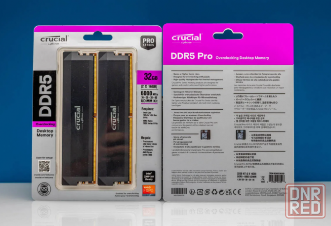 Оперативная память DDR5 Crucial Pro Series 32GB (kit 2x16GB) 6000MHz CL36 Донецк - изображение 1