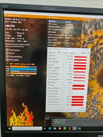 Видеокарта NVIDIA GeForce RTX 3080 10GB Palit GamingPro Донецк