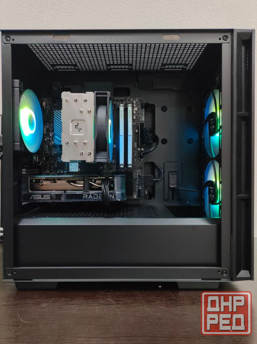 Игровой пк Ryzen 7700 + RX 9060 XT 16GB Донецк - изображение 2