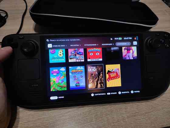 Steam Deck oled 1TB + доп. чехол Донецк