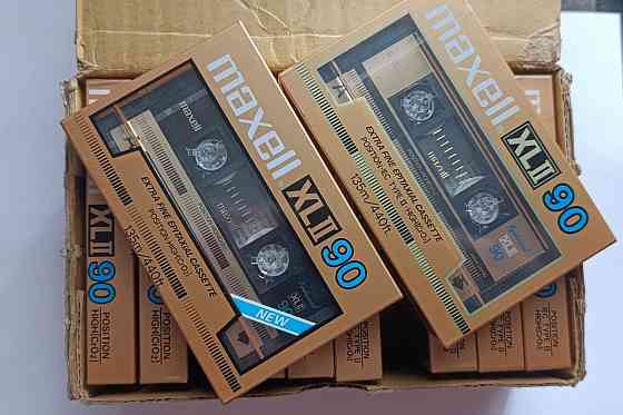 Аудиокассеты Maxell XL II 90 Gold Новые Донецк