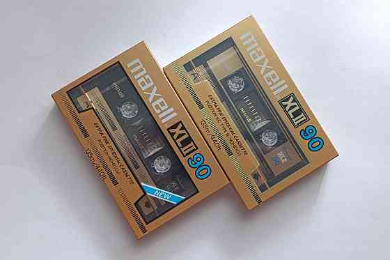 Аудиокассеты Maxell XL II 90 Gold Новые Донецк