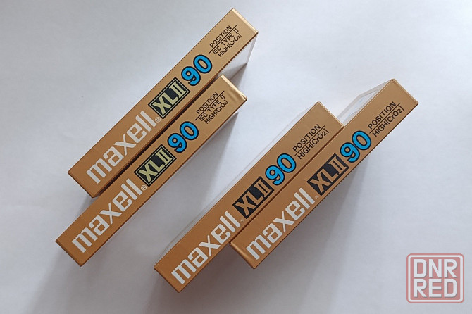 Аудиокассеты Maxell XL II 90 Gold Новые Донецк - изображение 6