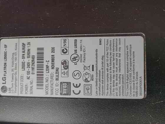 Монитор LG 2000 C Донецк