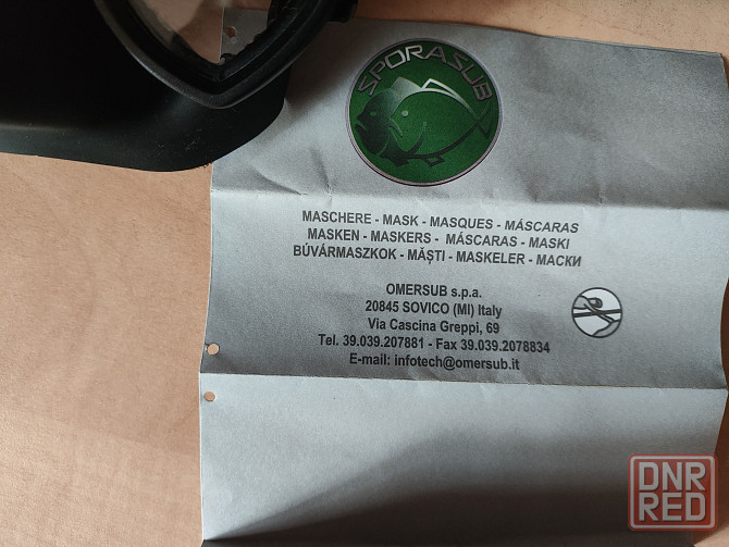 Маска для подводного плавания Донецк - изображение 4