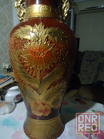 ваза напольная керамическая для цветов с цветами продам высота 60 см пр-во Германия Донецк - изображение 5