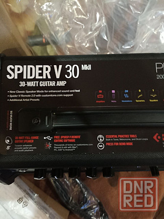 Моделирующий ккомбоуселитель Lane 6LINE 6 SPIDER V 30 MK II Донецк - изображение 5