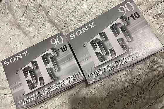 Аудиокассеты Sony c-90 efb новые в запечатанном блоке! Донецк