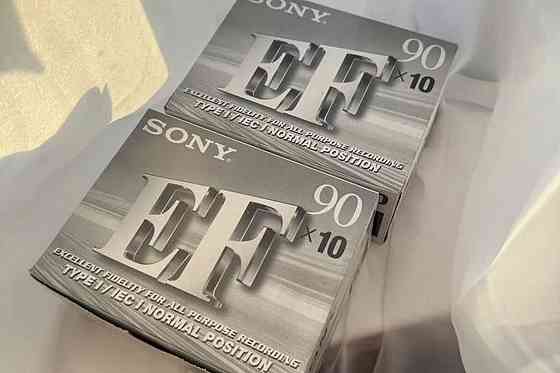 Аудиокассеты Sony c-90 efb новые в запечатанном блоке! Донецк