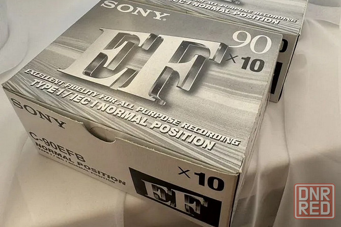 Аудиокассеты Sony c-90 efb новые в запечатанном блоке! Донецк - изображение 6