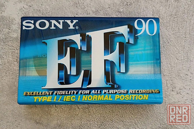 Аудиокассеты Sony c-90 efb новые в запечатанном блоке! Донецк - изображение 1