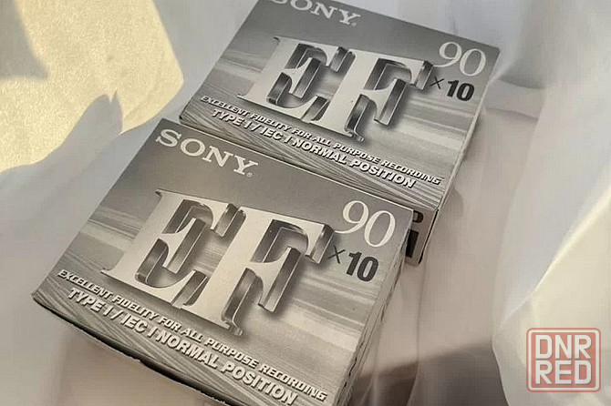 Аудиокассеты Sony c-90 efb новые в запечатанном блоке! Донецк - изображение 5