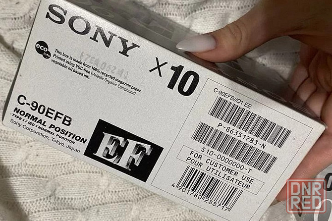 Аудиокассеты Sony c-90 efb новые в запечатанном блоке! Донецк - изображение 7
