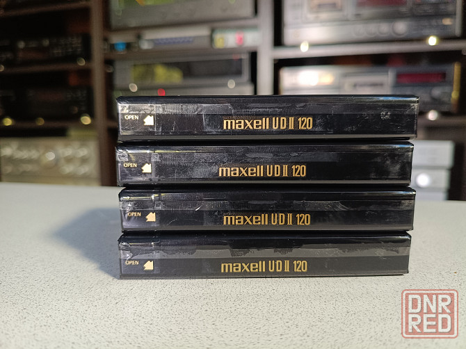 Запечатанная аудиокассета Maxell UD II 120 Донецк - изображение 4