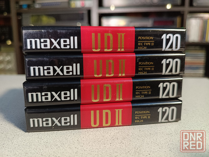 Запечатанная аудиокассета Maxell UD II 120 Донецк - изображение 3