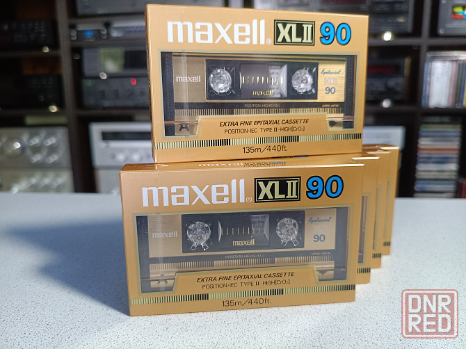 Запечатанная аудиокассета Maxell- XLII- 90 Донецк - изображение 1