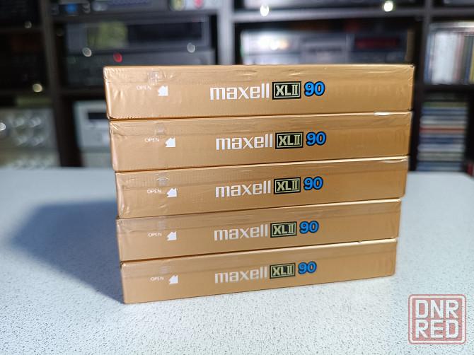 Запечатанная аудиокассета Maxell- XLII- 90 Донецк - изображение 4