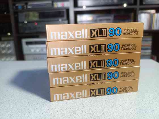 Запечатанная аудиокассета Maxell- XLII- 90 "New" Донецк