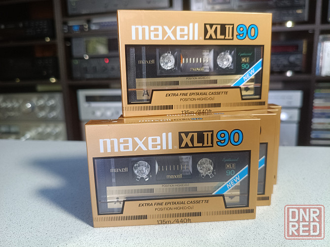 Запечатанная аудиокассета Maxell- XLII- 90 "New" Донецк - изображение 1