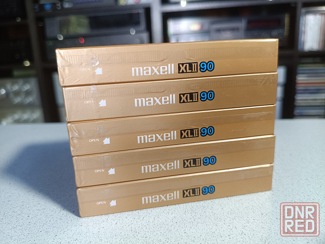 Запечатанная аудиокассета Maxell- XLII- 90 "New" Донецк - изображение 4