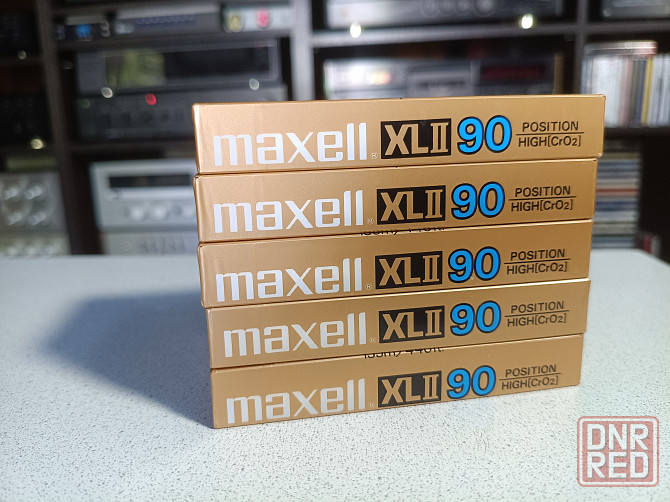 Запечатанная аудиокассета Maxell- XLII- 90 "New" Донецк - изображение 3