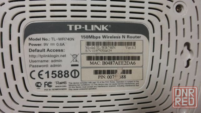 маршрутизатор, Wi-Fi роутер TP-Link TL-WR740N Донецк - изображение 2