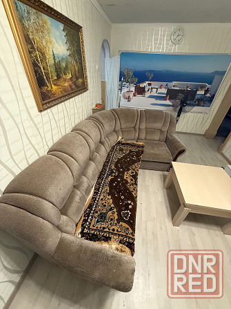 Продам диван уголок с креслом Макеевка - изображение 2