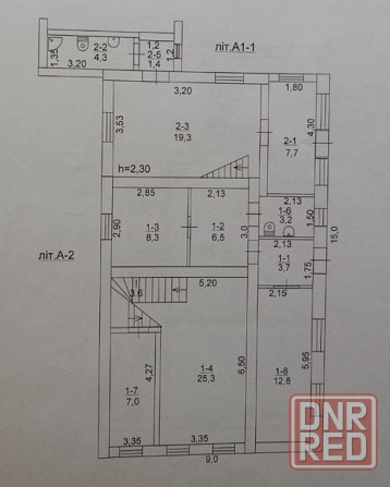 Двухэтажный дом из красного кирпича 210,7 кв. метра Мариуполь - изображение 8