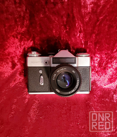 фотоаппарат зенит - е 44-3 винтаж , кофр . Макеевка - изображение 2