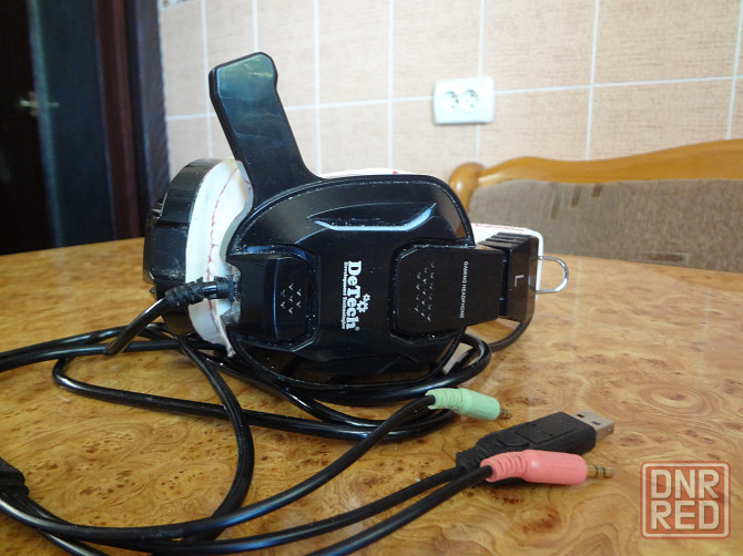 Наушники игровые Detech для пк Луганск - изображение 2