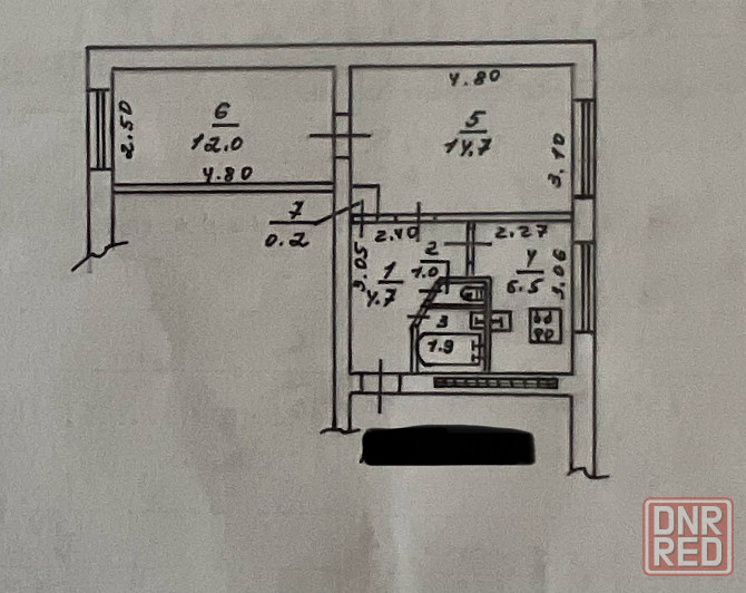 Продам 2 х комнатную квартиру на Норде. Донецк - изображение 1