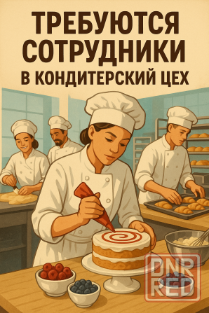 Требуются сотрудники в кондитерский цех Донецк - изображение 1