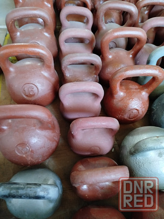 Гири 16 24 32 парные Донецк - изображение 1