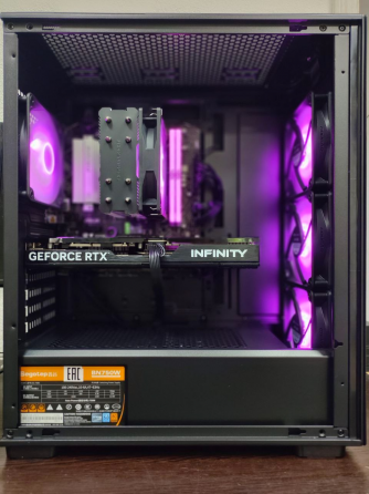 Игровой компьютер AMD Ryzen 7 8700F + RTX 5070 Донецк