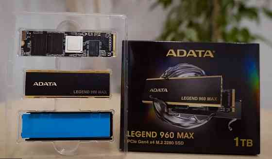 SSD M.2 NVME Adata Legend 960 MAX 1Tb (PCI-E 4.0. 7400/6000 MBps) Донецк