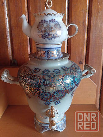 самовар фарфоровый времен ссср Донецк - изображение 1