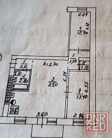 Продается 3 ком. квартира 61 м². ,в Кировском р-н. Донецк - изображение 10