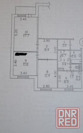 Продажа 3-х комнатной квартиры (чешка) на Текстильщике Донецк - изображение 8