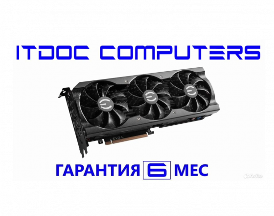 Видеокарта evga RTX 3070 XC3 Ultra 8Gb Гар. 6 мес Донецк
