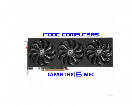 Видеокарта PowerColor AMD RX 6800 16Гб Гар 6мес Донецк