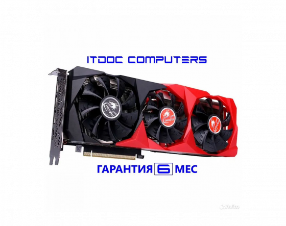 Видеокарта ColorFul RTX 3070 BattleAx 8 гб Гар 6м Донецк