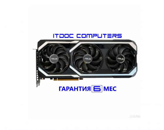 Видеокарта asus Trio 3060 TI 8GB ATS O8G Гар 6м Донецк