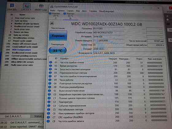 Два диска SSD + HDD Донецк