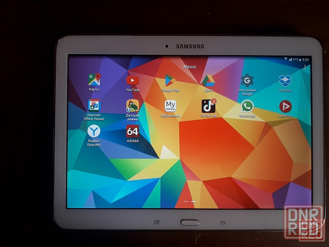 10.1' Samsung Snapdragon Tab 4 оригинал с сим картой Android 5.0.2 (4g,lte) Донецк - изображение 1