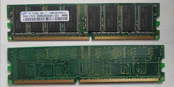 Модуль памяти Samsung M3 68L6523DUS-CCC 512 MB DDR PC-3200 Донецк