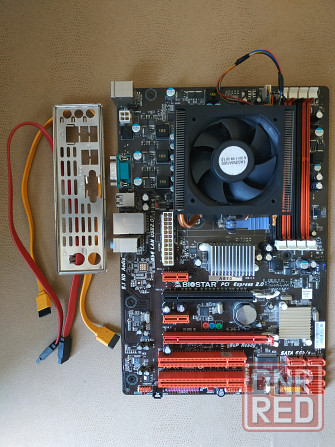 Комплект AM3 на базе Biostar A870 + AMD Phenom II X4 Black Edition 965 Донецк - изображение 1